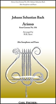 ARIOSO CANTATA #156-ALTO SAX SOLO cover